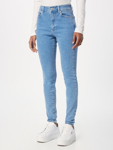Tommy Jeans Skinny Kavbojke 'SYLVIA' | modra barva: sprednja stran