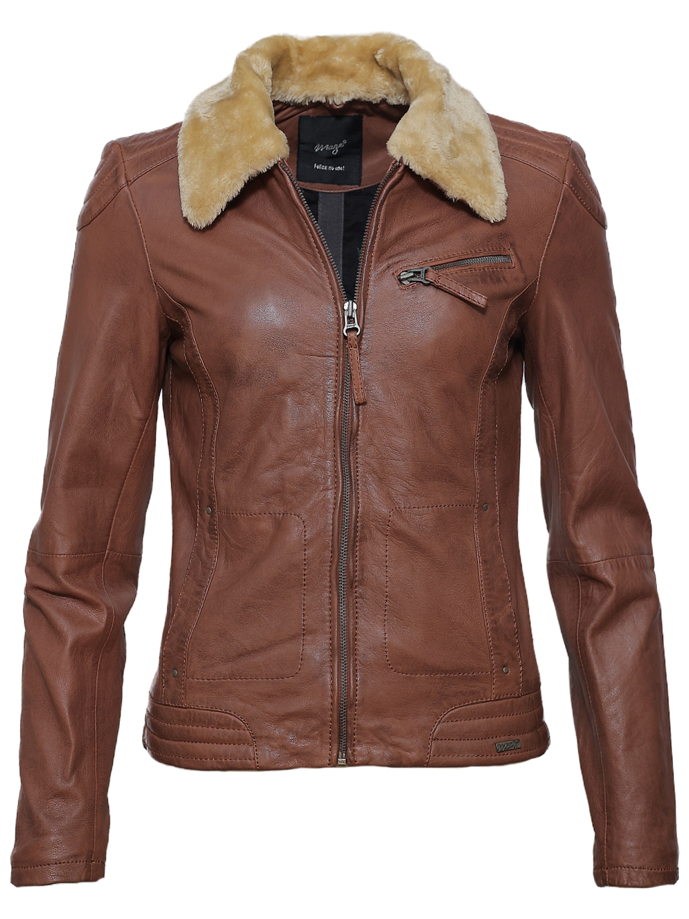 Maze Übergangsjacke 'Morelia' in braun, Produktansicht