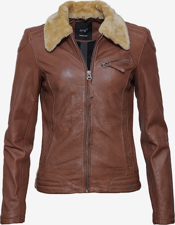 Maze Übergangsjacke 'Morelia' in Braun: Vorderseite