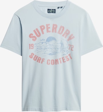 Superdry Shirt in Blauw: voorkant