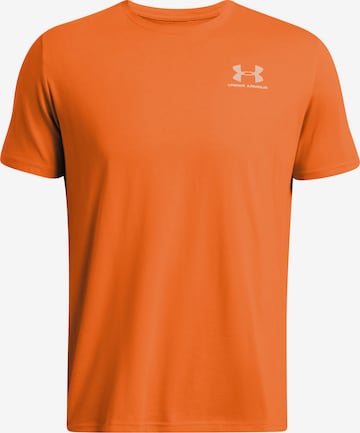 UNDER ARMOUR Functioneel shirt in Oranje: voorkant