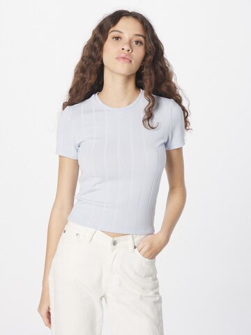 Hailys Shirt 'Tabea' in Blau: Vorderseite