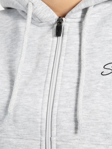 Smilodox Sweatjacke 'Enara' in Grau