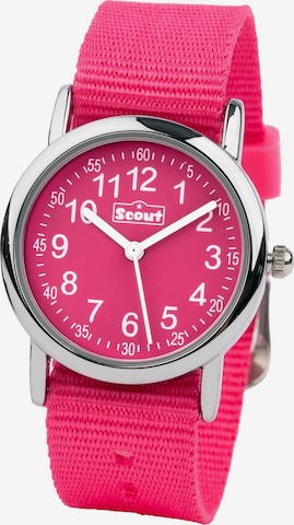SCOUT Uhr 'Start Up' in Pink: Vorderseite