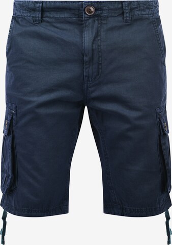 !Solid Regular Cargobroek 'Vizela' in Blauw: voorkant