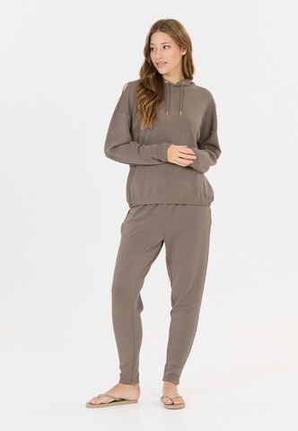 Athlecia Sports sweatshirt 'NAMIER W' in Brown