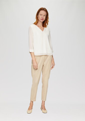 s.Oliver BLACK LABEL Bluse in Beige