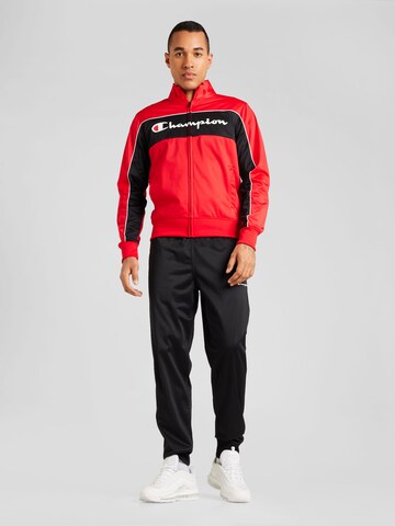 Champion Authentic Athletic Apparel - Fato de treino em vermelho: frente