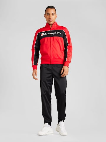 Champion Authentic Athletic Apparel Тренировочный костюм в Красный: спереди