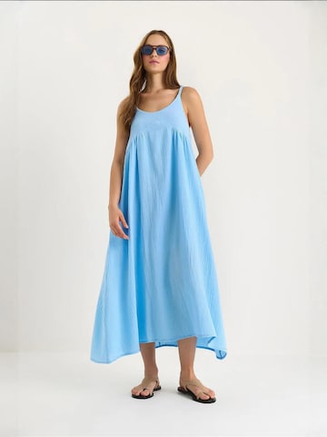 Bianco Lucci - Vestido em azul