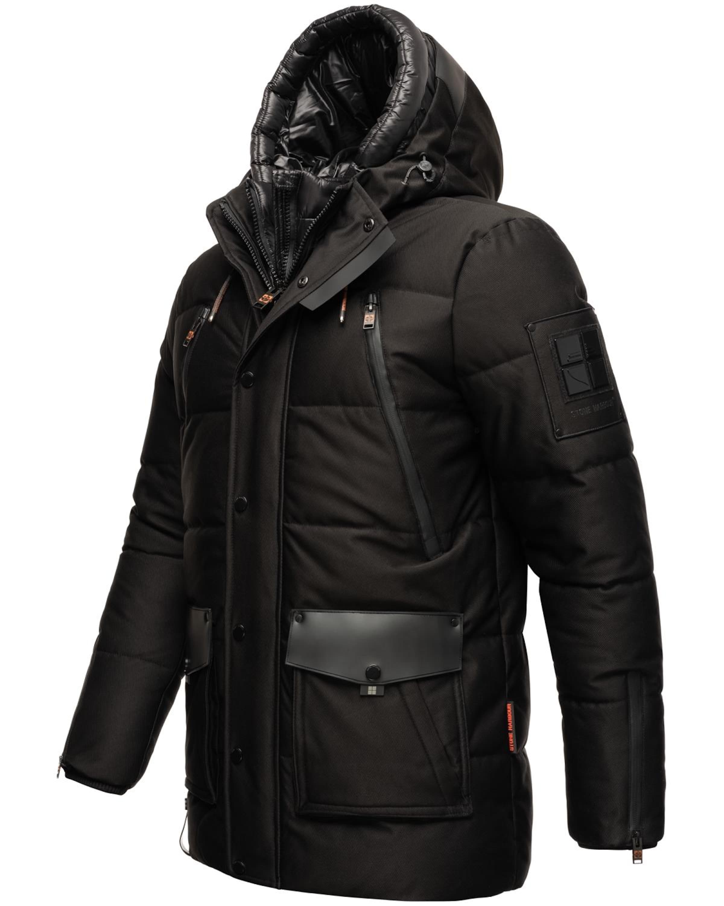 STONE HARBOUR Winter jacket 'Mitjaa' in Black