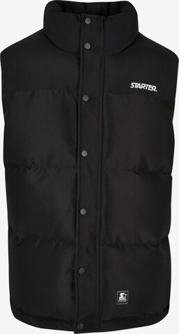 Gilet Starter Black Label en noir : devant