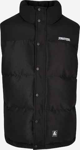 Starter Black Label Bodywarmer in Zwart: voorkant