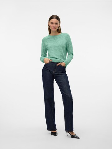 VERO MODA Sweter 'VMDoffy' w kolorze zielony