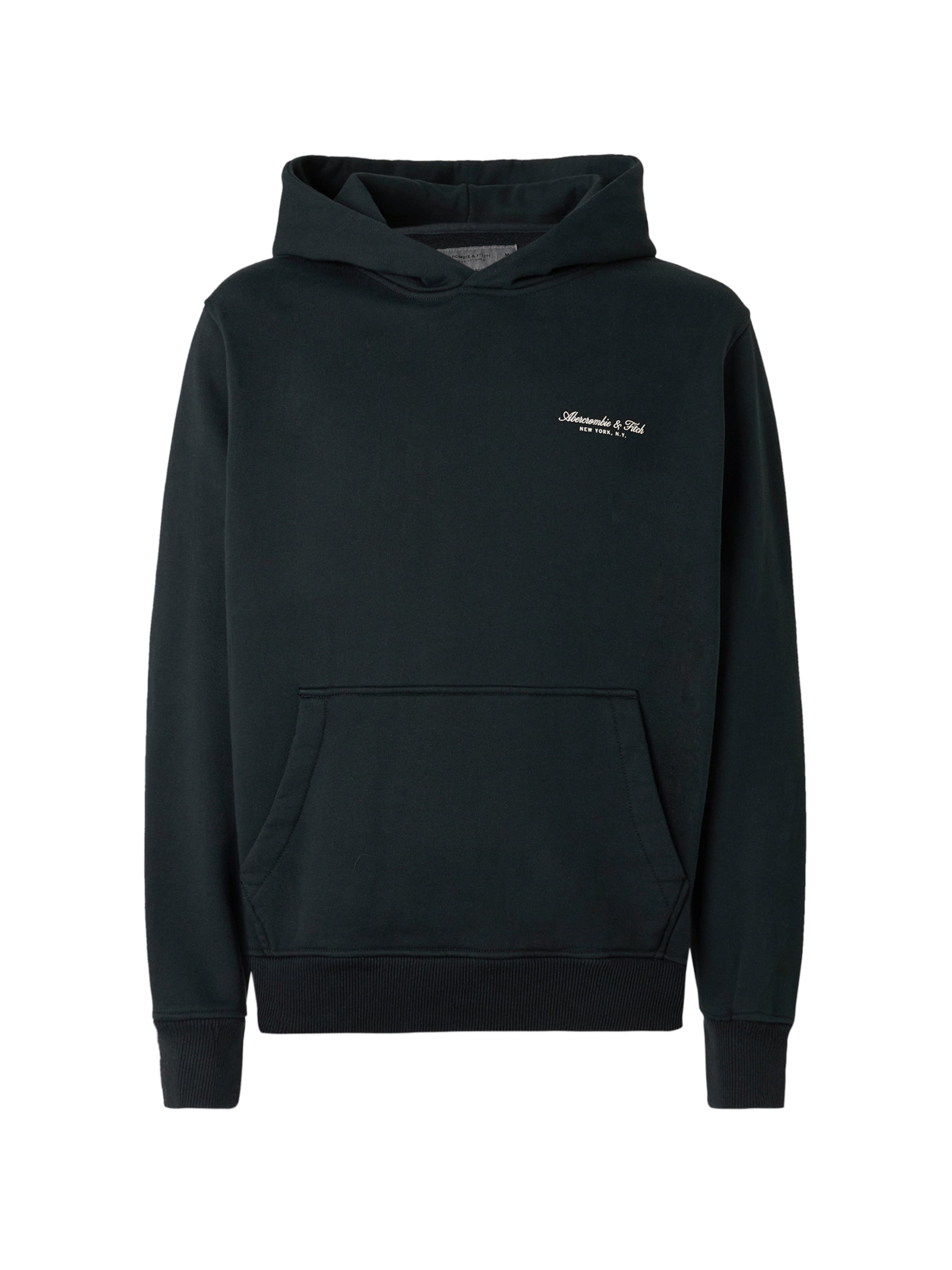 Abercrombie & Fitch - Sudadera en negro: frente