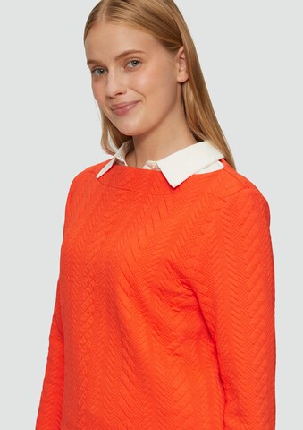 Sweat-shirt s.Oliver en orange