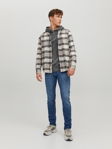 mėlyna JACK & JONES Prigludęs Džinsai 'Liam'