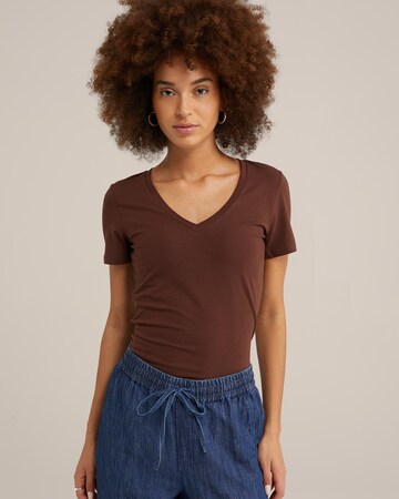 WE Fashion Shirt in Brown