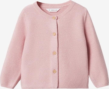 MANGO KIDS Pletená bunda 'Boba6' – pink: přední strana