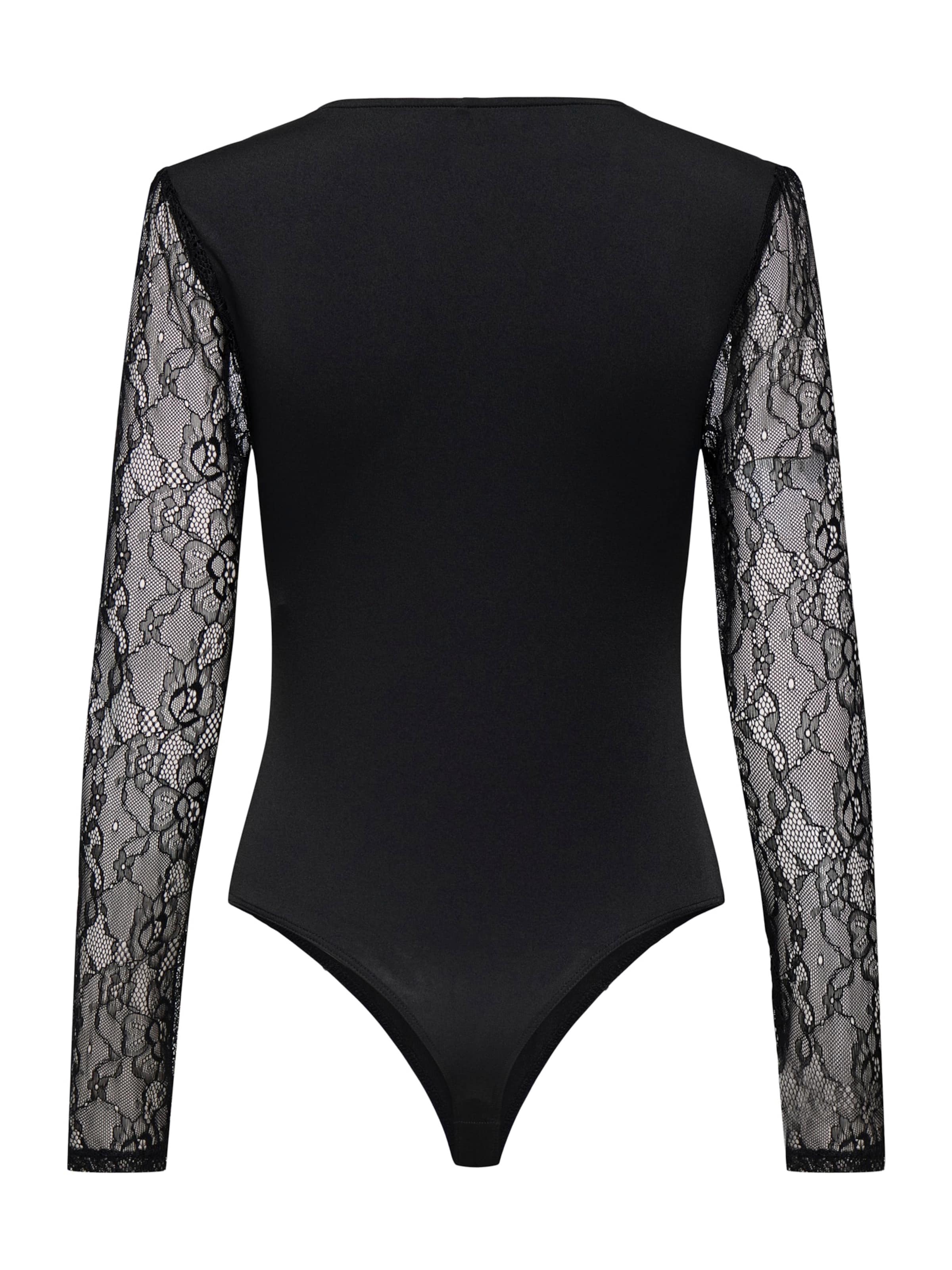 ONLY Shirtbody 'ONLSia' in Schwarz