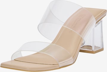 Pull&BearNatikače s potpeticom - bež boja: prednji dio