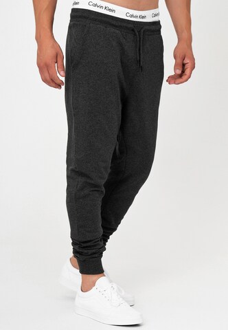 INDICODE JEANS Tapered Broek 'Eberline' in Grijs