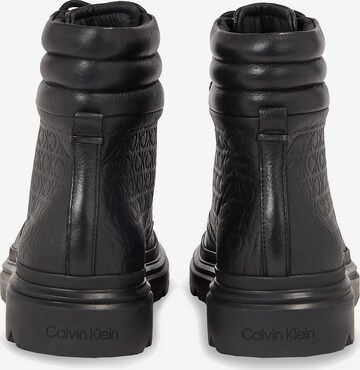 Boots stringati di Calvin Klein in nero