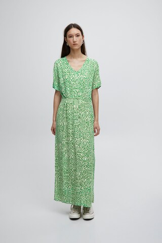 ICHI Shirt Dress 'Ihmarrakech' in Green