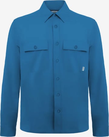 UNIQVIBE Regular fit Shirt in Blauw: voorkant
