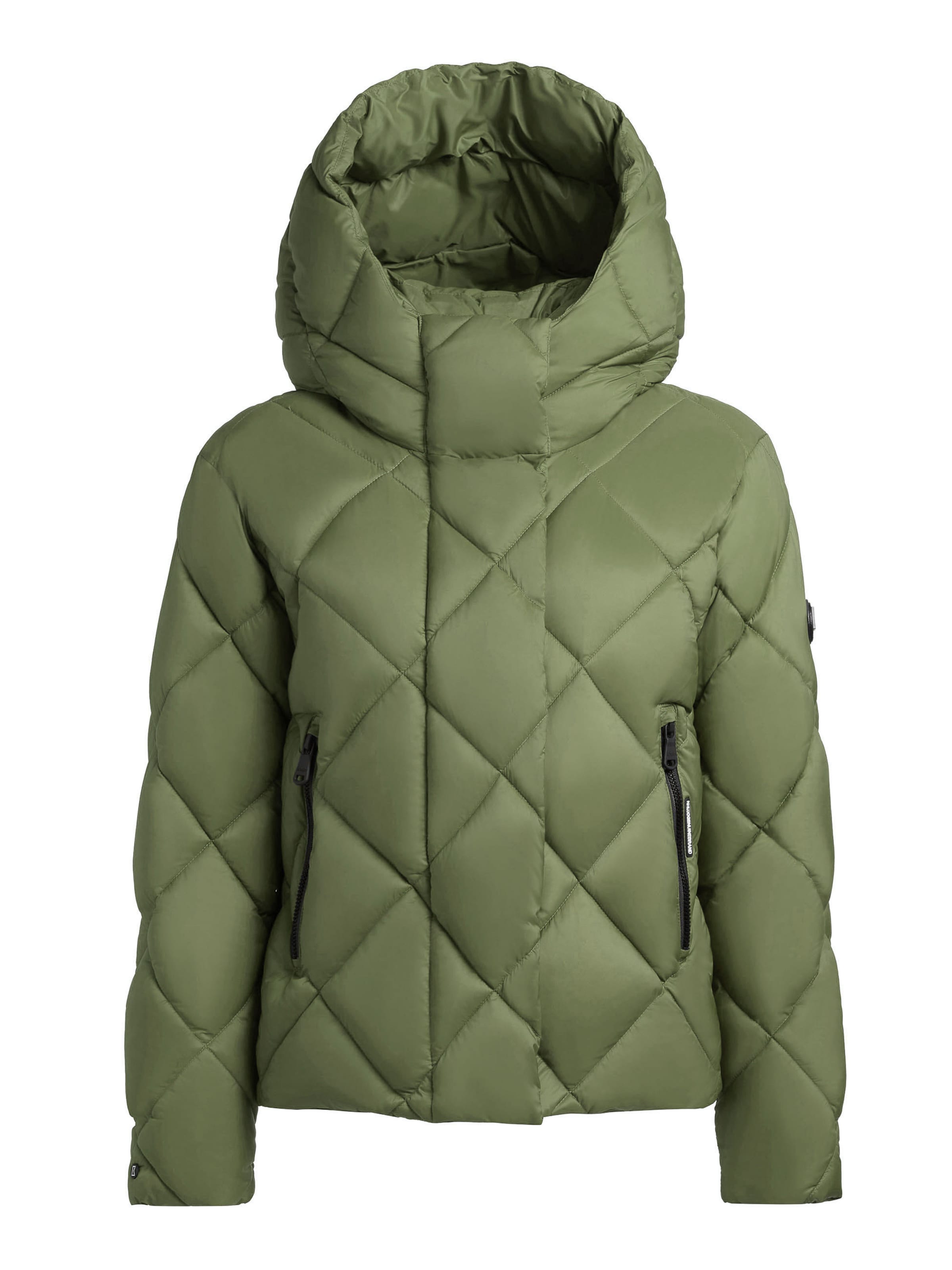 Veste d’hiver 'Lilian' khujo en vert : devant