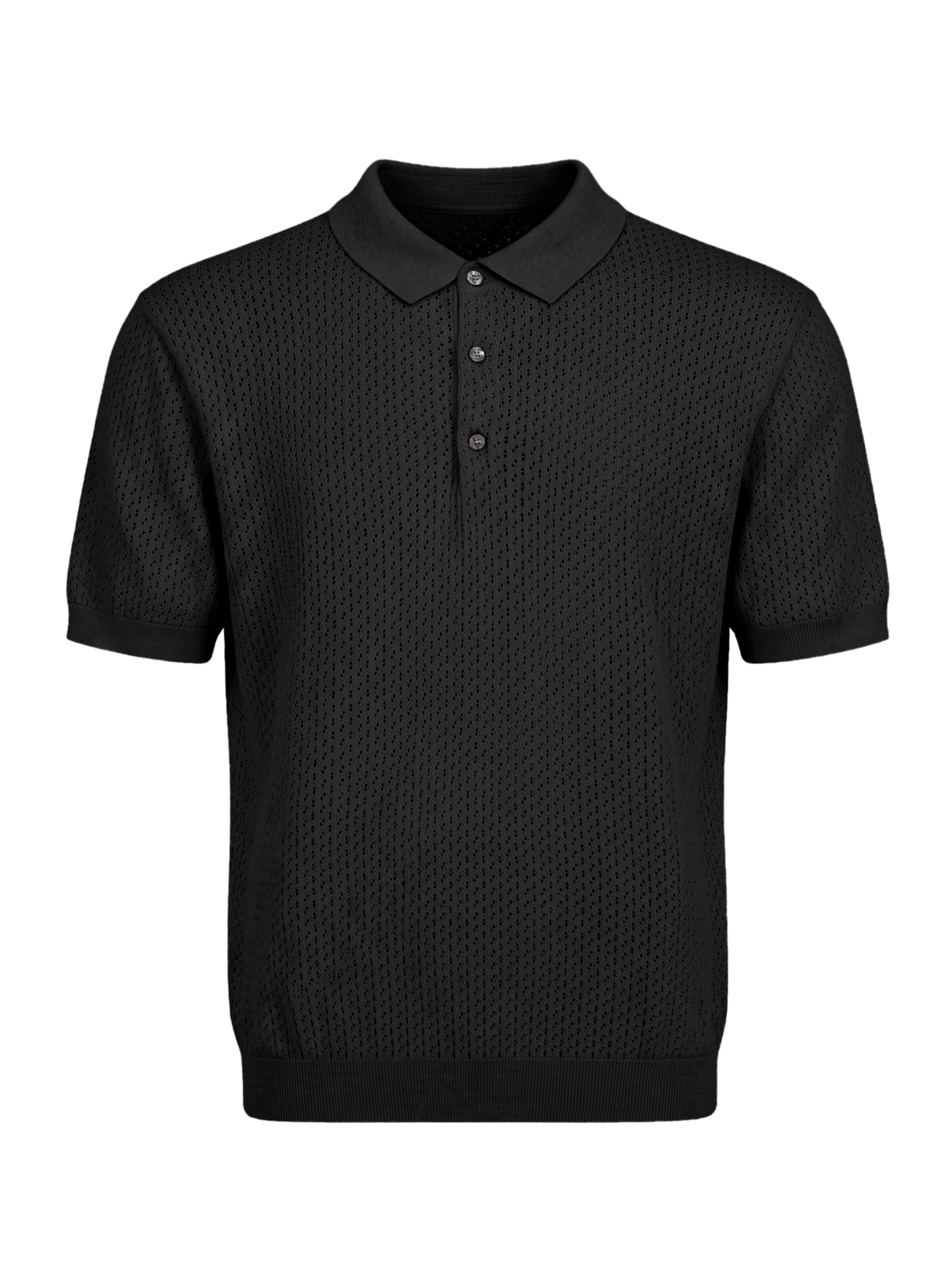 Maglietta di Vantory in nero: frontale