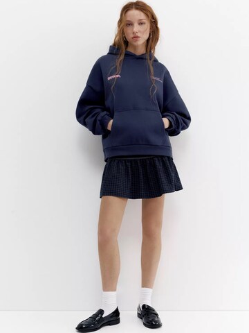 Pull&Bear Sweatshirt 'STWD ESTRELLA' i blå