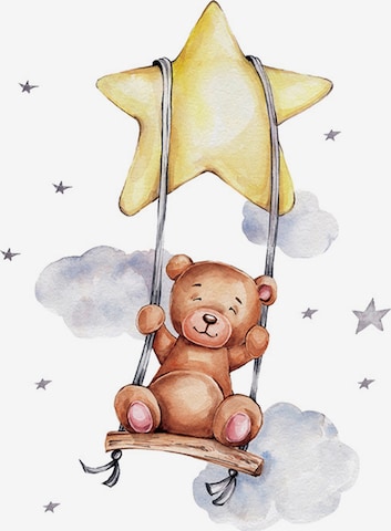 SIPO Wallpaper/sticker in Mixed colours: front