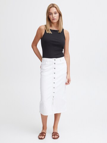 ICHI Skirt 'ZIGGI' in White