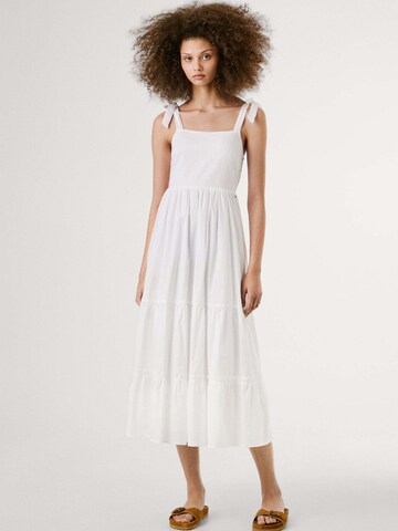 Pepe Jeans Summer dress 'Larieta' in White