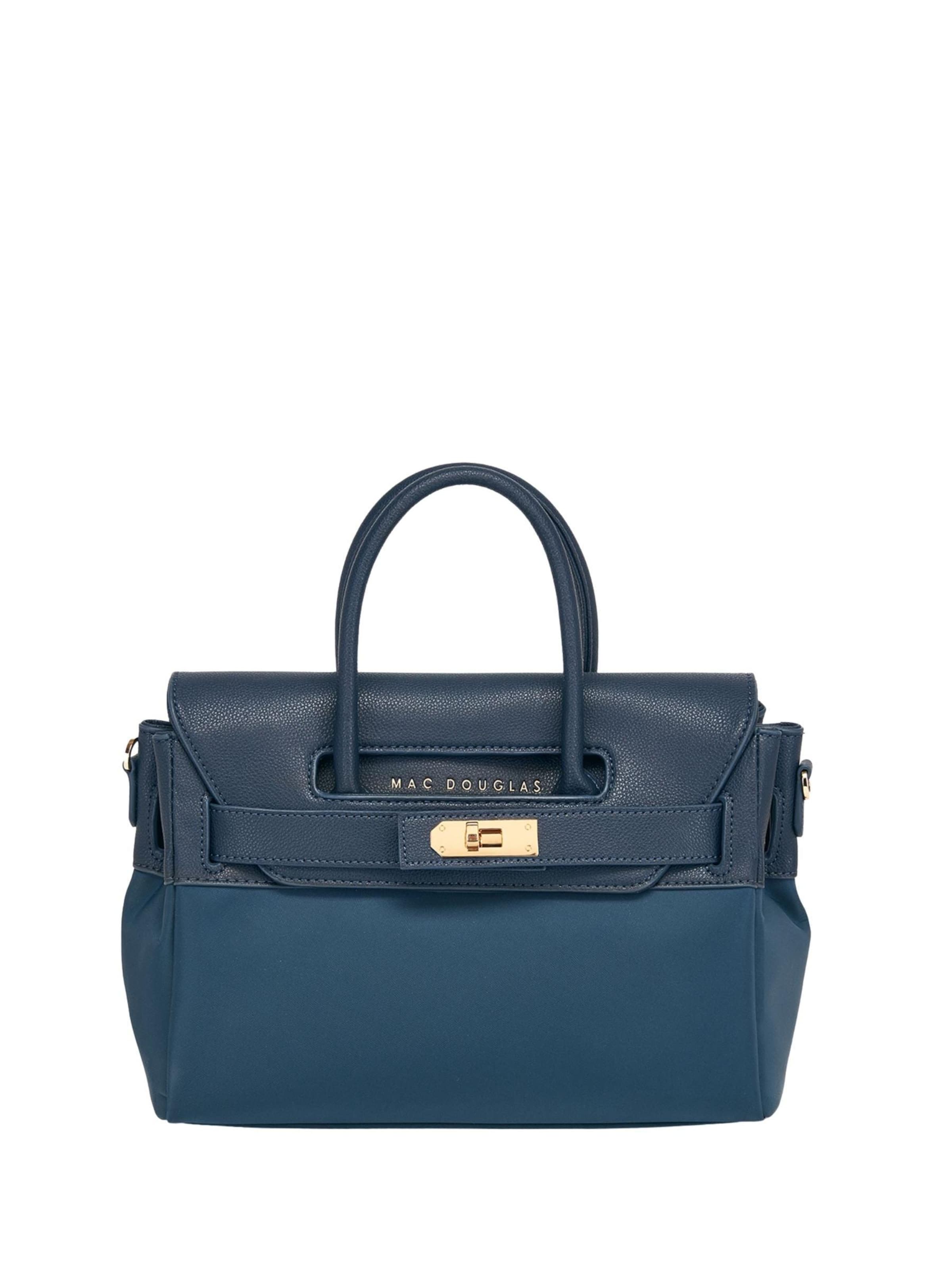 MAC DOUGLAS Handtas 'Mac Douglas Sacs À Main MIX Pyla2 Pany Bleu' in Blauw: voorkant