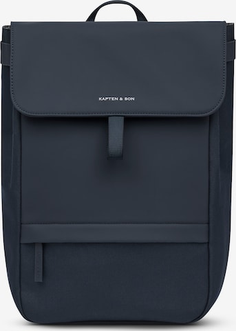 Kapten & Son Backpack 'Fyn' in Blue: front