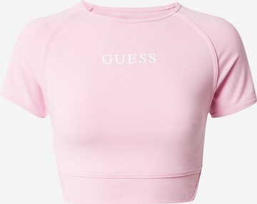 GUESS Sportshirt 'ALINE' in Pink: predná strana