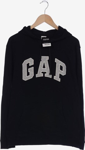 GAP Sweatshirt & Zip-Up Hoodie in M in Black: front