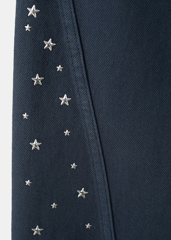 MANGO KIDS Wide Leg Jeans 'ESTRELLI' in Blau