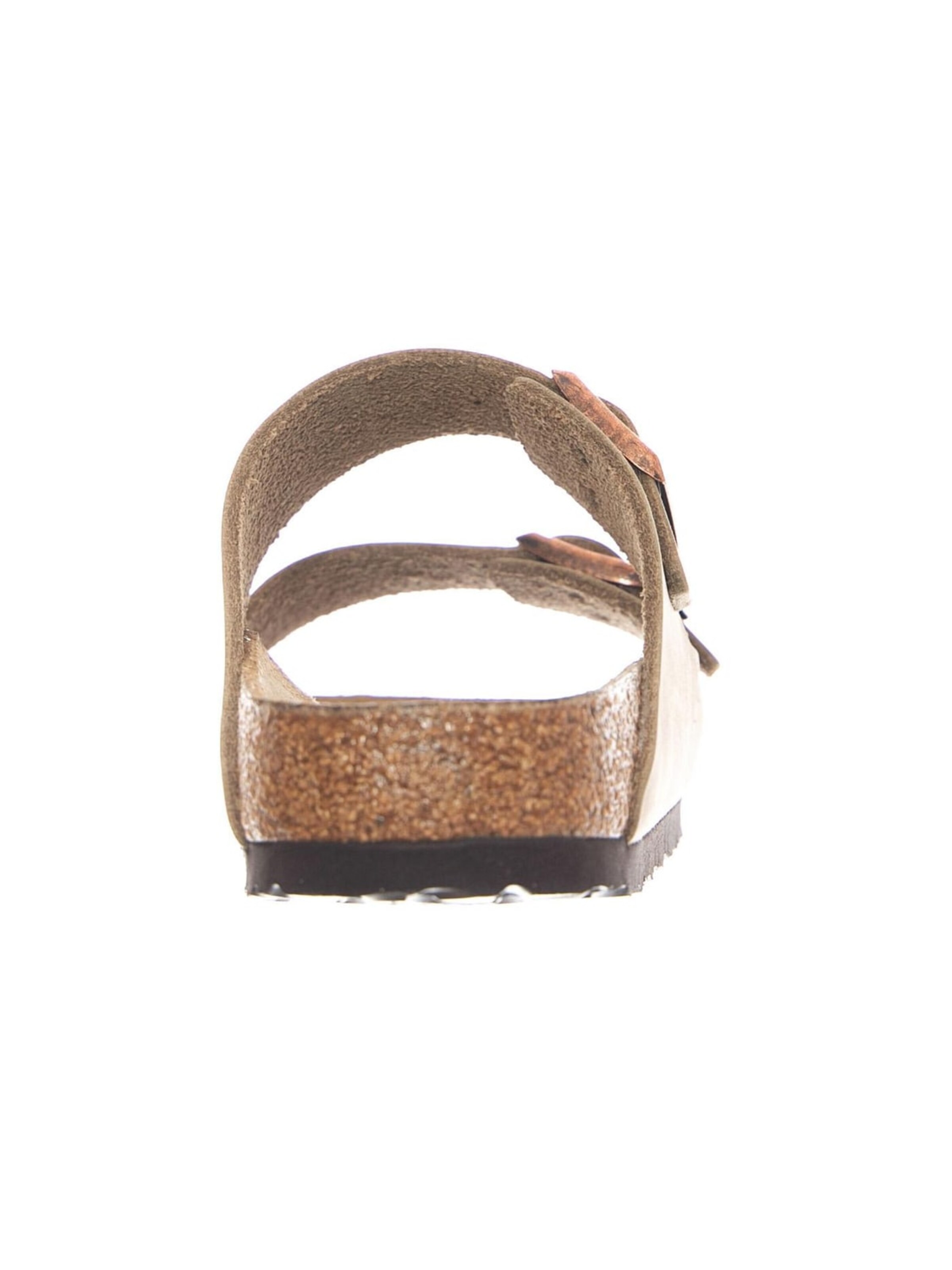 BIRKENSTOCK Sandały 'Arizona Oiled Leather Narrow Fit Tobacco Brown' w kolorze brązowy