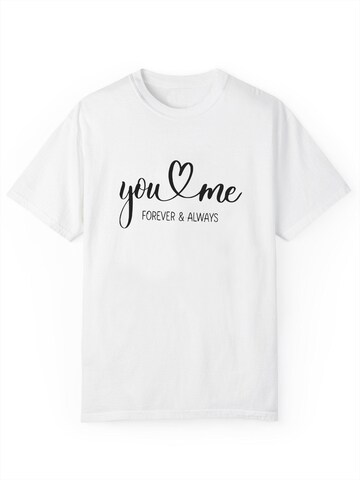 GORHEY Shirt 'Women's Oversized Summer Short-Sleeve T-Shirt, Loose Fit with Slogan Print' in White