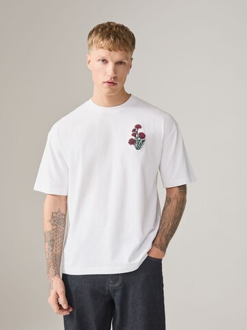 T-Shirt Next en beige : devant