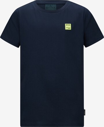 Retour Jeans T-Shirt 'Chiel' in Blau: predná strana