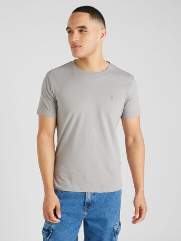 AllSaints - Camisa 'BRACE' em castanho: frente