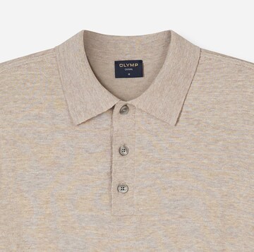 OLYMP Poloshirt in Beige