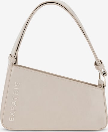 Borsa a spalla 'Georgia' di Expatrié in beige: frontale