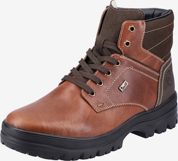 Rieker Lace-up boots in Brown: front