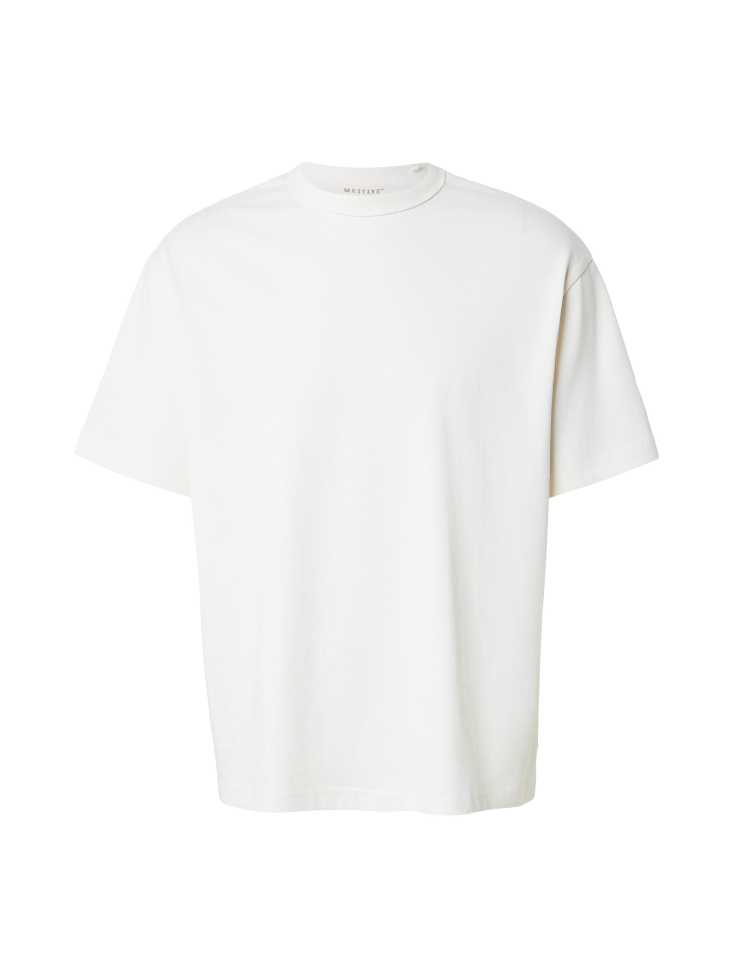Maglietta 'AKRON' di MUSTANG in bianco: frontale