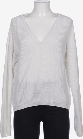 NA-KD Sweater & Cardigan in M in White: front